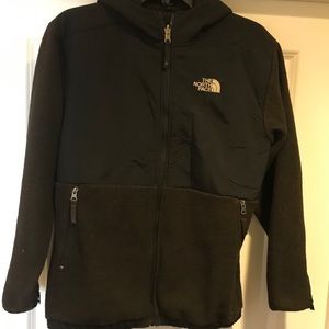 Boys XL North Face hooded jacket